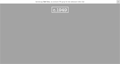 Desktop Screenshot of c1949.com